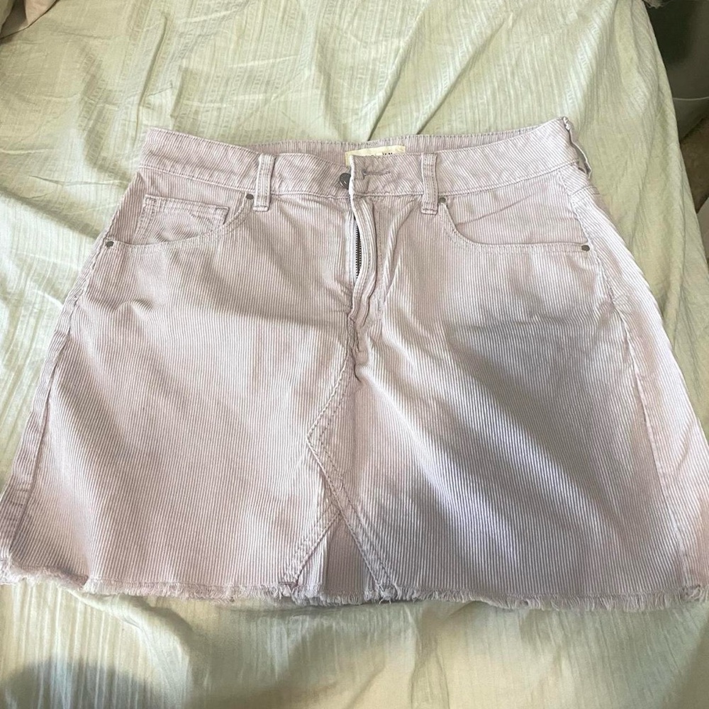 Pacsun pastel purple denim skirt